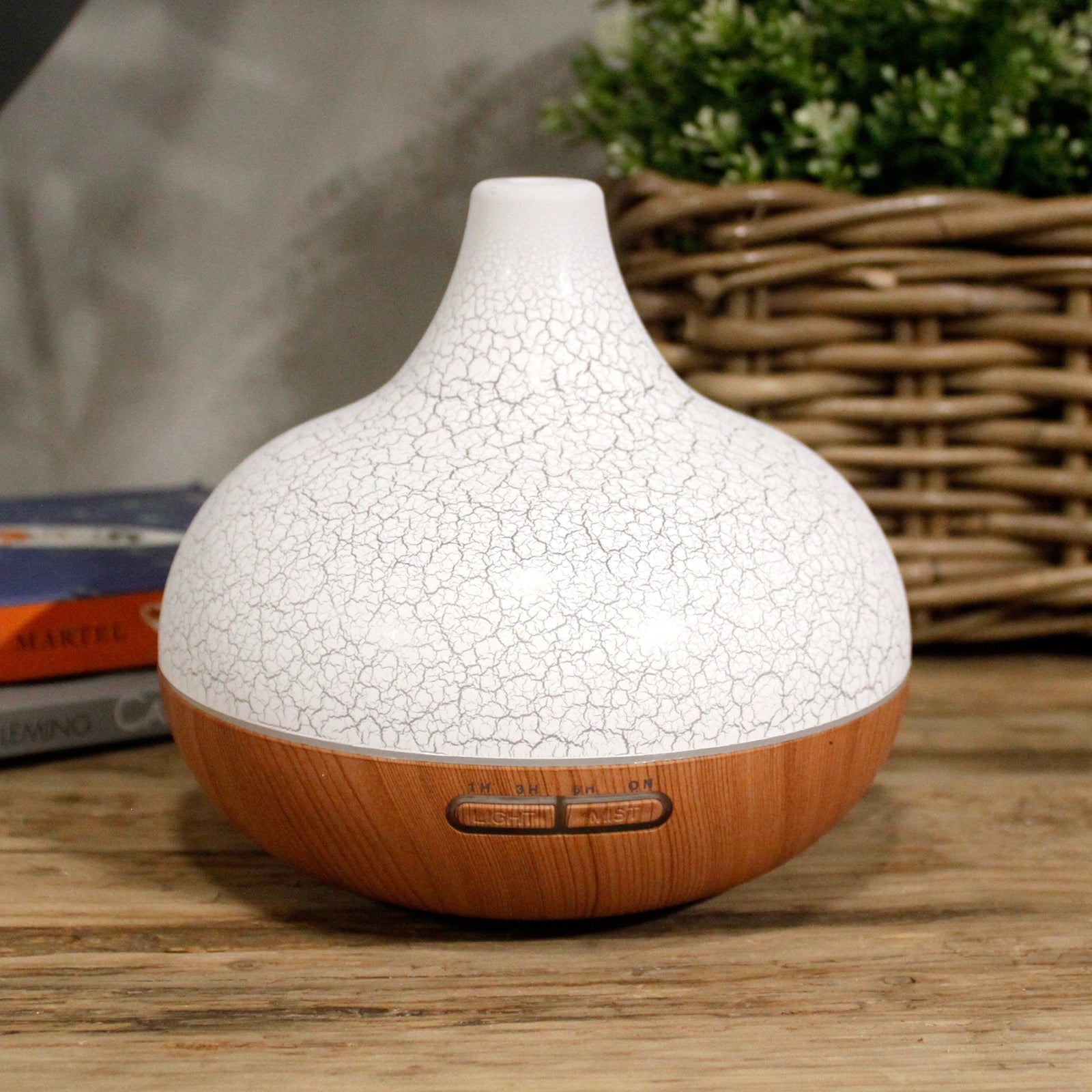 Diffusor Santorini – Shell-Effekt – USB – Farbwechsel – Timer