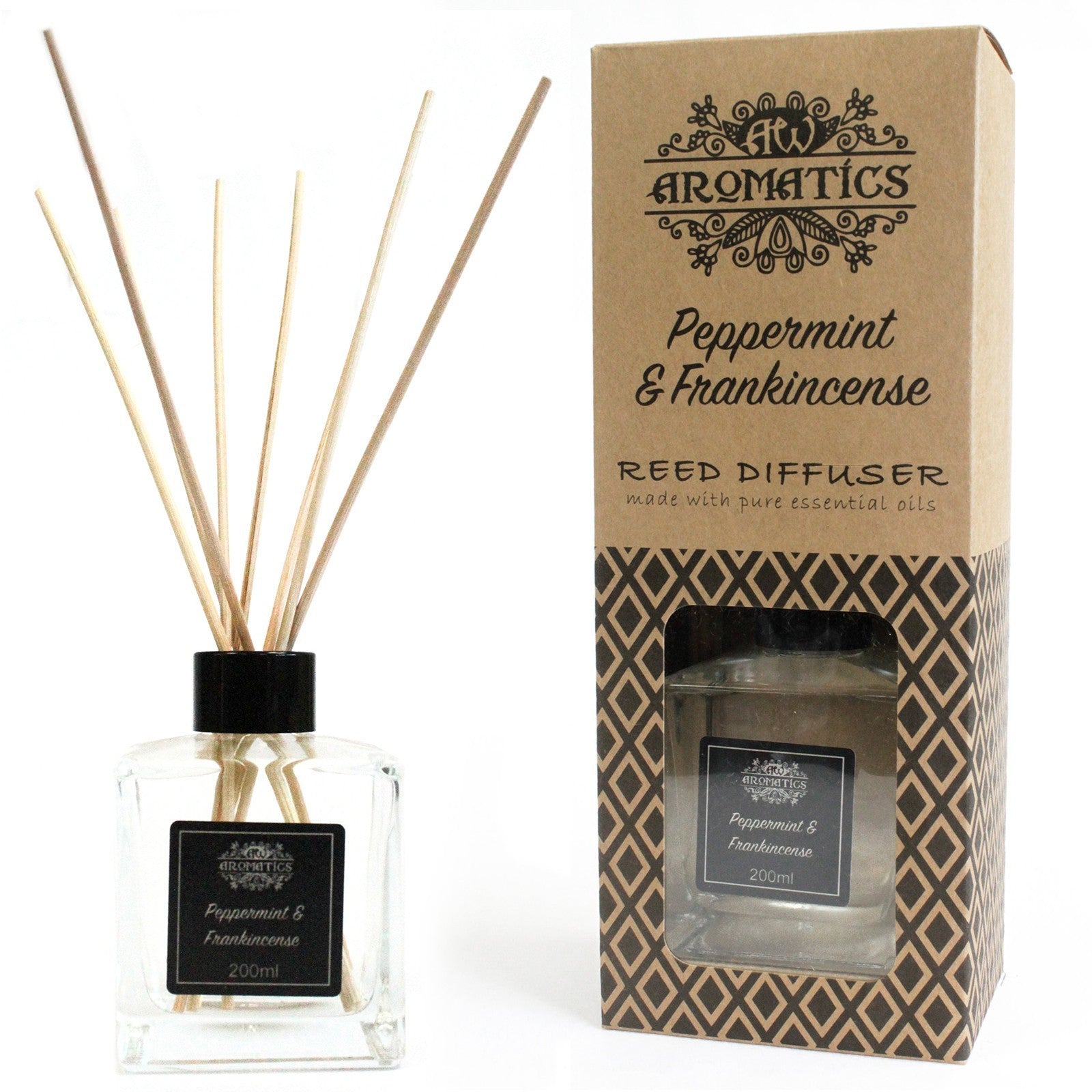 Diffusoren für ätherische Öle – Minze und Weihrauch 200 ml