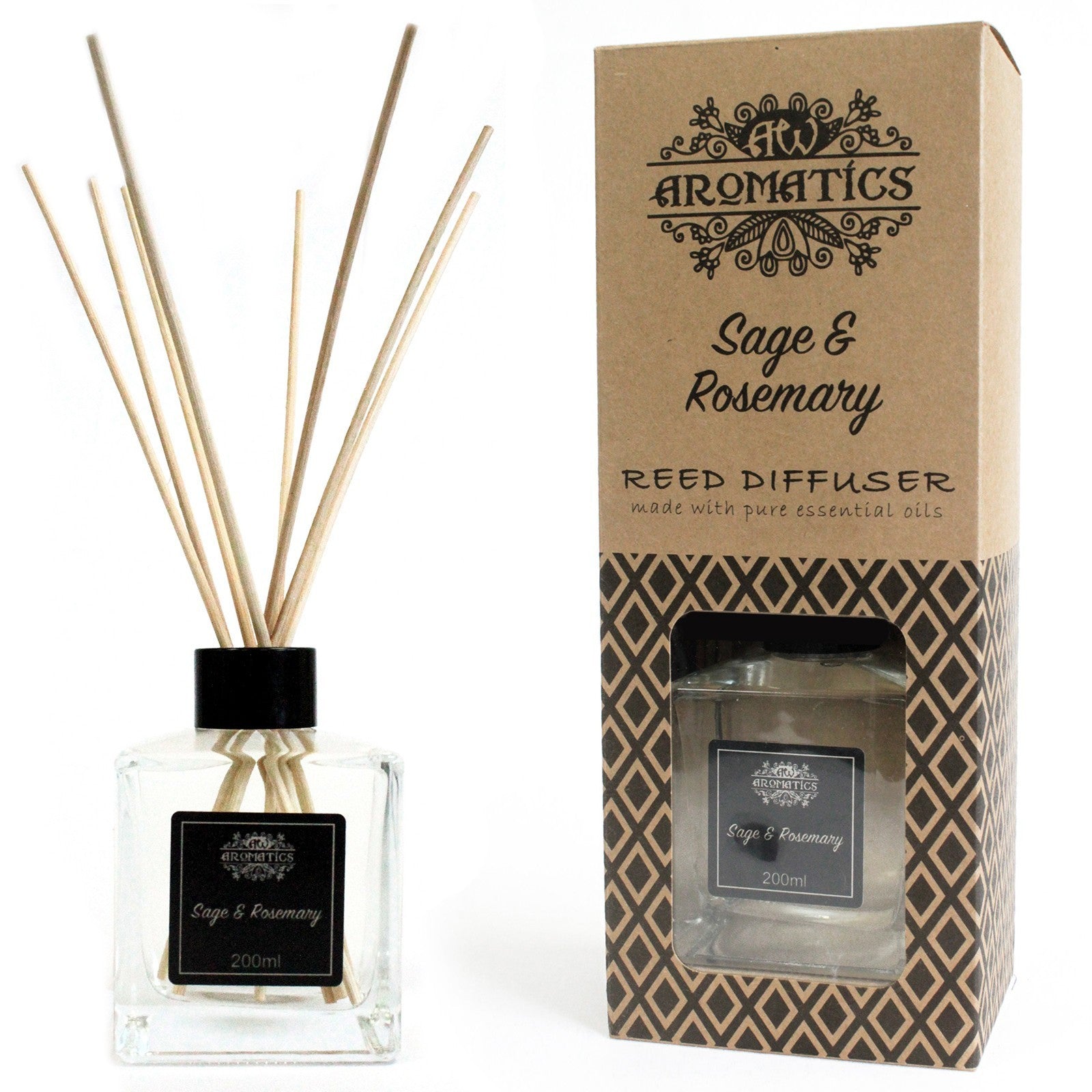 Diffusoren für ätherische Öle – Salbei und Rosmarin 200 ml