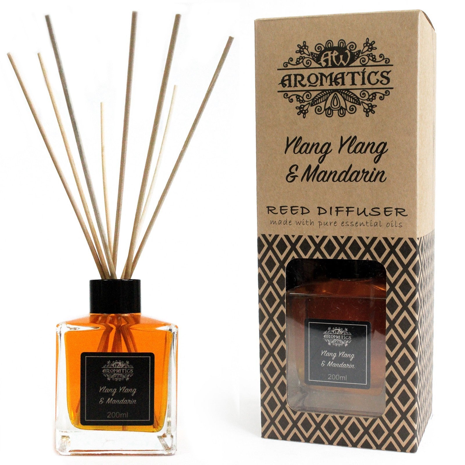 Diffusoren für ätherische Öle – Ylang-Ylang und Mandarine 200 ml